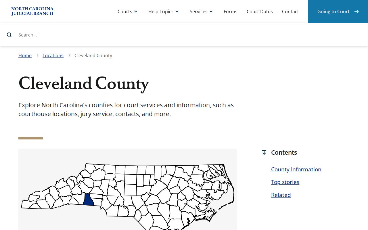 Shelby residents directory Cleveland County court records page